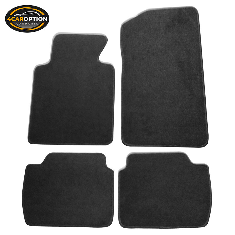 Fits 9906 BMW E46 M3 Floor Mats Carpet Front & Rear Nylon Black 4PC eBay
