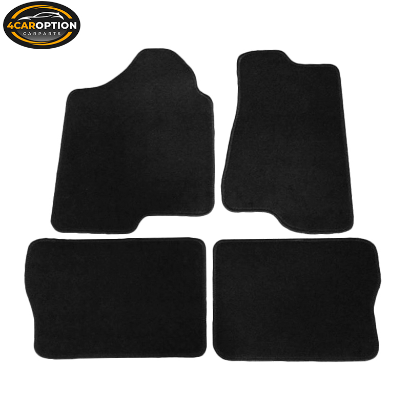 Fits 0309 Hummer H2 4Dr Floor Mats Carpet Front & Rear Nylon Black 4PC