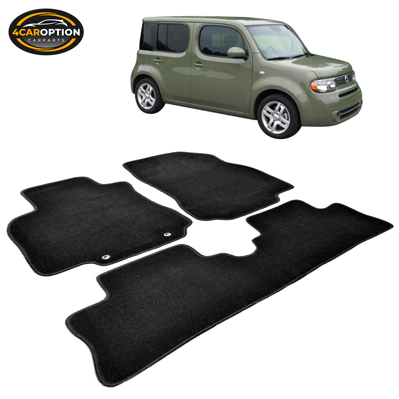 Fits 0914 Nissan Cube Floor Mats Carpet Front Rear Nylon 3PCS eBay