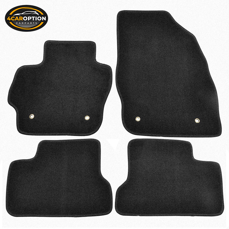 Fits 1013 Mazda 3 Floor Mats Carpet Front & Rear Nylon Black 4PC eBay