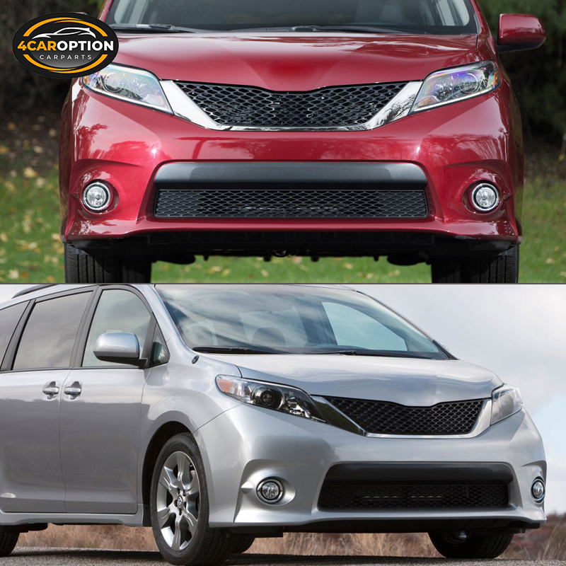 トヨタ　シエナSE　純正フロントグリル Fits 11-17 Toyota Sienna SE Style Front Upper Mesh Grille