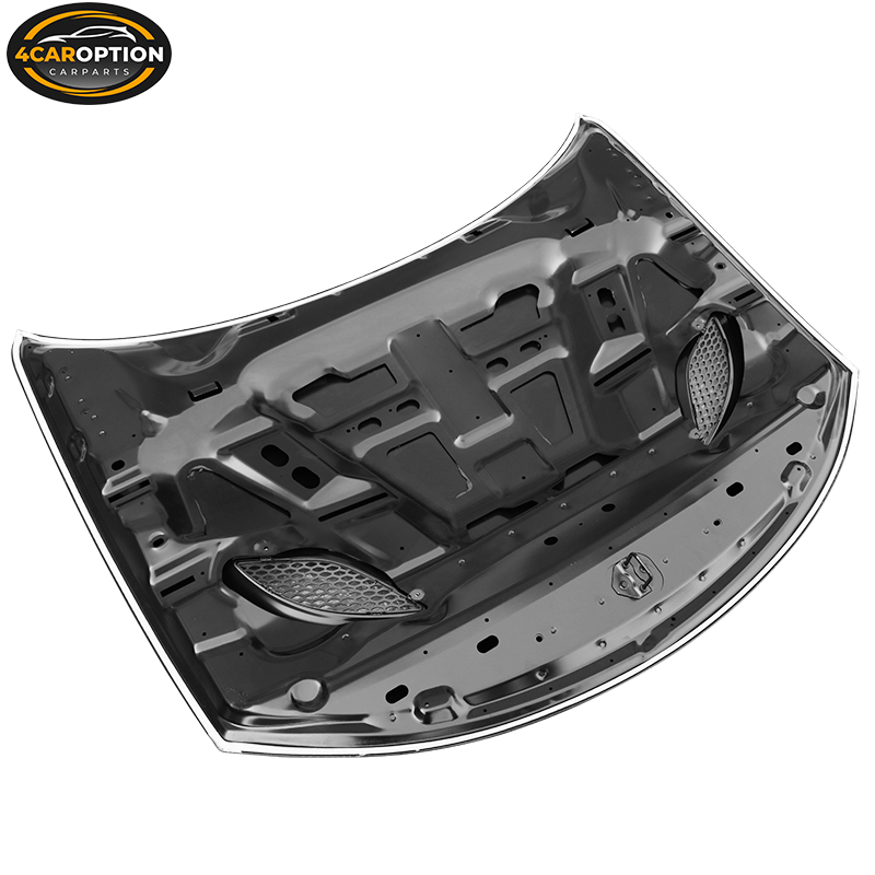 Motor Force Auto Hood Bezel Vent Set For 15-23 Dodge Charger – Redeye Style Fit For SRT Hellcat, R/T, Scat Pack – Black Clip-On Front Bezels, No Drilling Needed - View #5