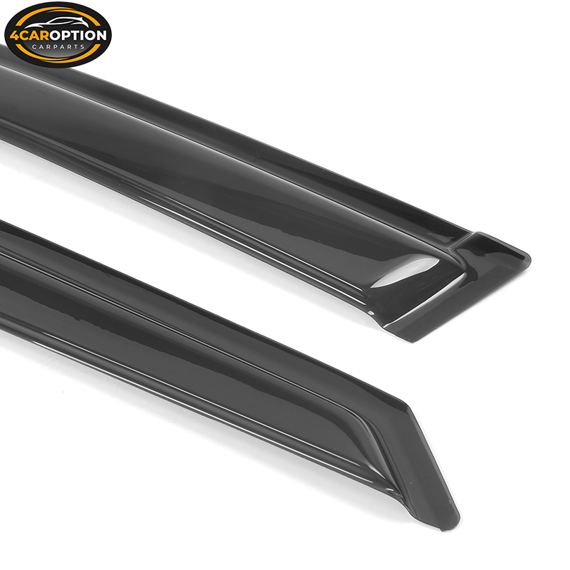Mugen Style Front Bumper Lip Spoiler For 98-02 Honda Accord 4DR - Unpainted PU Black