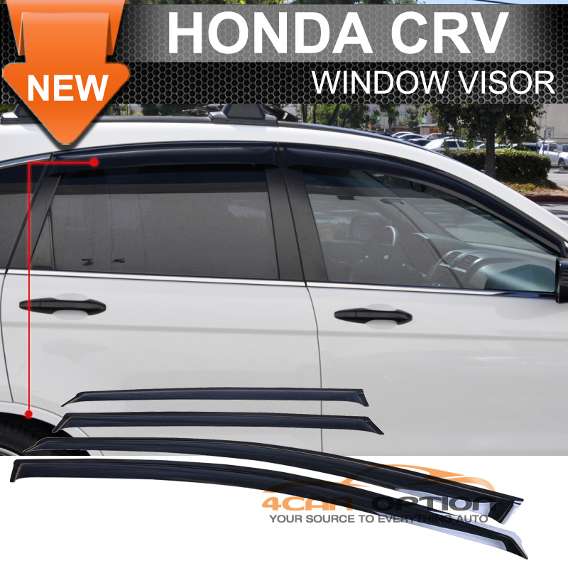 For 0711 Honda CRV Acrylic Window Visors 4Pc Set eBay