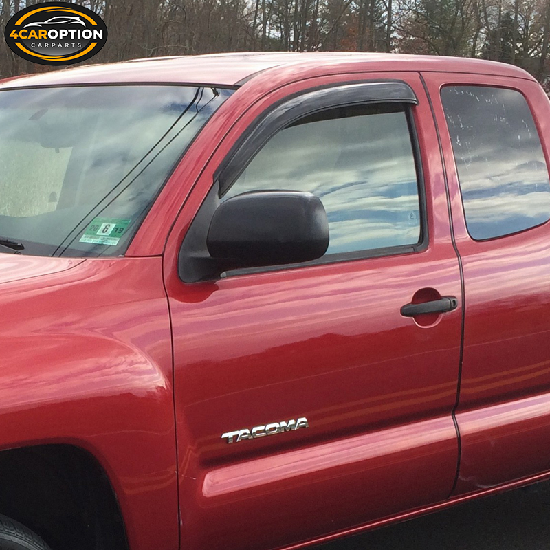 Rain Guards Visor 2pc Deflector For Toyota Tacoma 2005 2006 2007-2015 Rain Guards Visor 2pc Deflector For Toyota Tacoma 2005 2006 2007-2015
