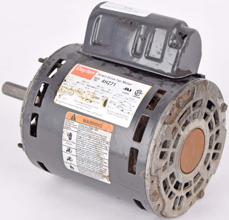 Dayton 4HZ71 Industrial 3/4HP 1100RPM 1P 115/230V Direct Drive Fan Motor Unit eBay