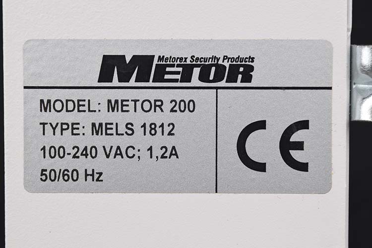 Details About Metorex MELS 1812 Metor 200 Security Metal Detector Controller Console Assembly