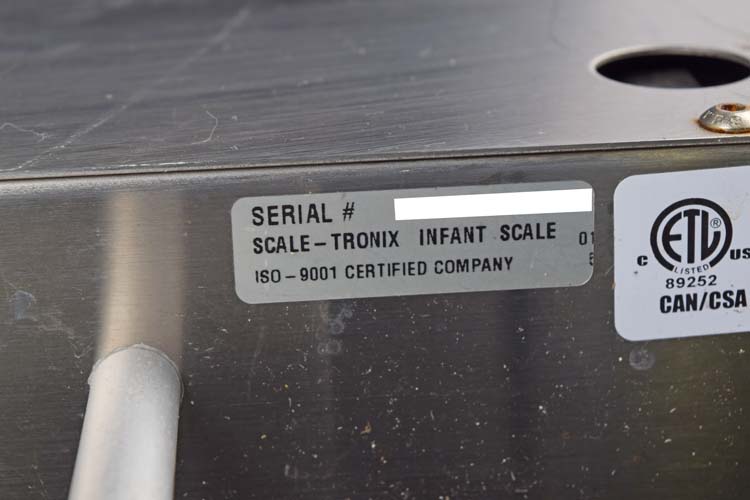 ScaleTronix 4802 Medical Pediatric Infant/Baby Weighing Scale PARTS eBay