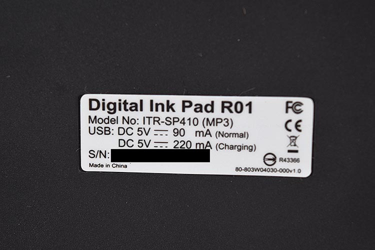 digital ink pad r01