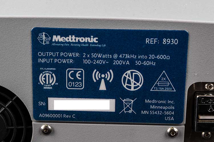 Medtronic 8930 PROSTIVA RF Therapy 2x50W 473KHz Radio Frequency