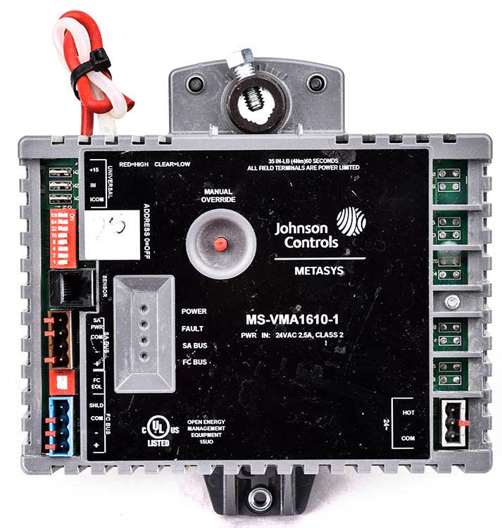 Johnson Controls Metasys MSVMA16101 Variable Air Volume Controller eBay