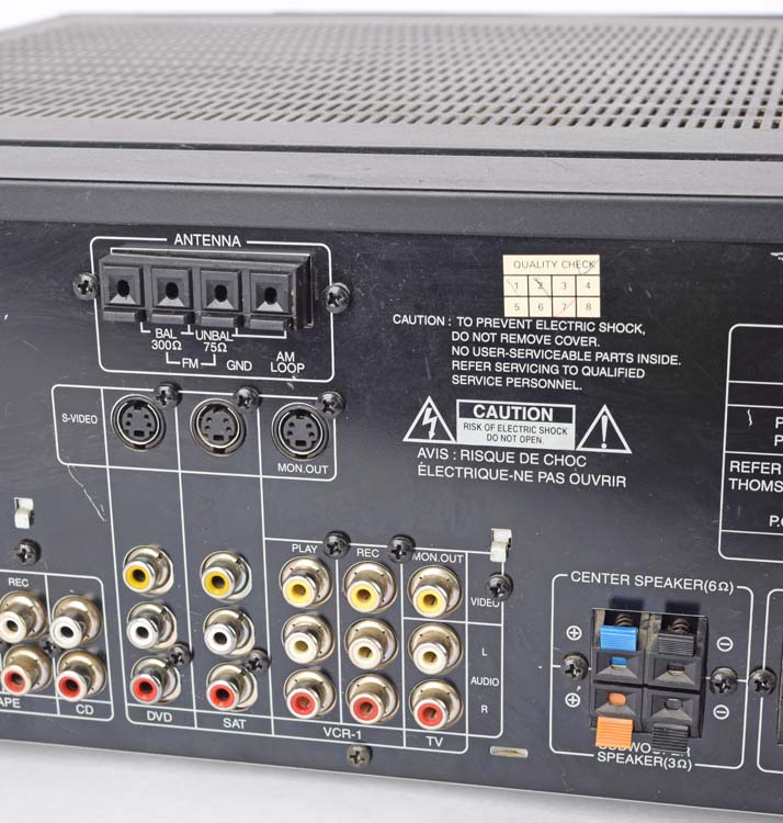 RCA RT2500 Multi Input Digital Surround Audio Video Home Theater