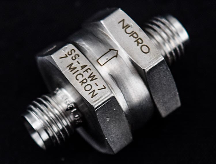 Swagelok Nupro SS4FW57 inLine Filter 1/4 in Male x 1/4 in Female 7