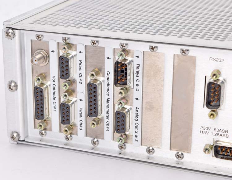 MKS Type 146 146B13510 Rackmount Vacuum Gauge Measurement Control System Unit