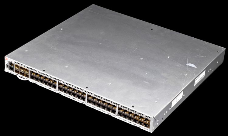 Brocade Vdx 6710 48 Ports Mountable Managed Fcoe Switch Br Vdx6710 54 F Parts Ebay