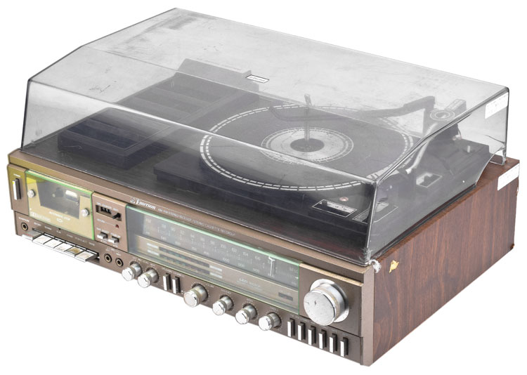 VINTAGE Emerson M-2565D AM-FM Stereo Receiver Cassette Recorder