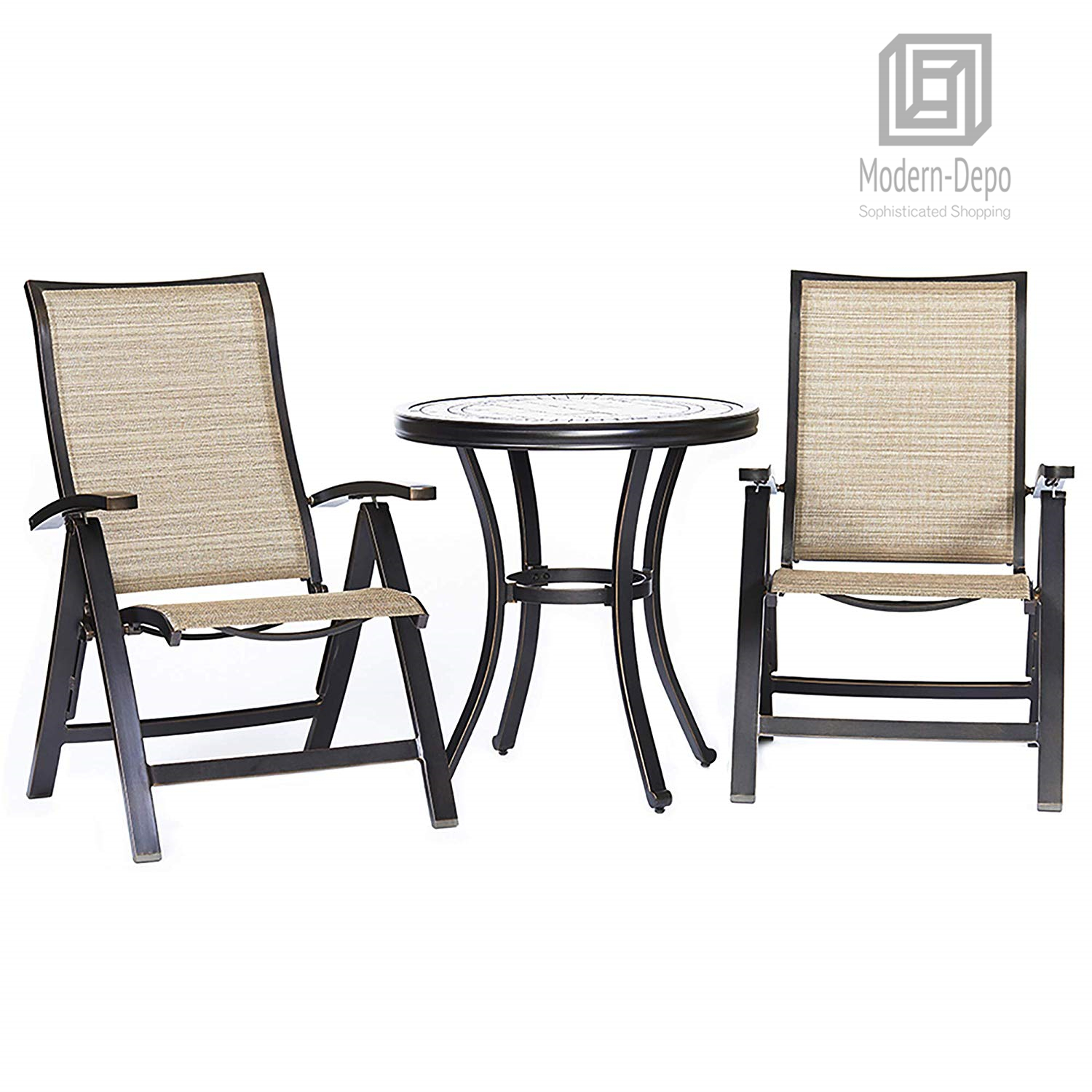 round table with folding chairs