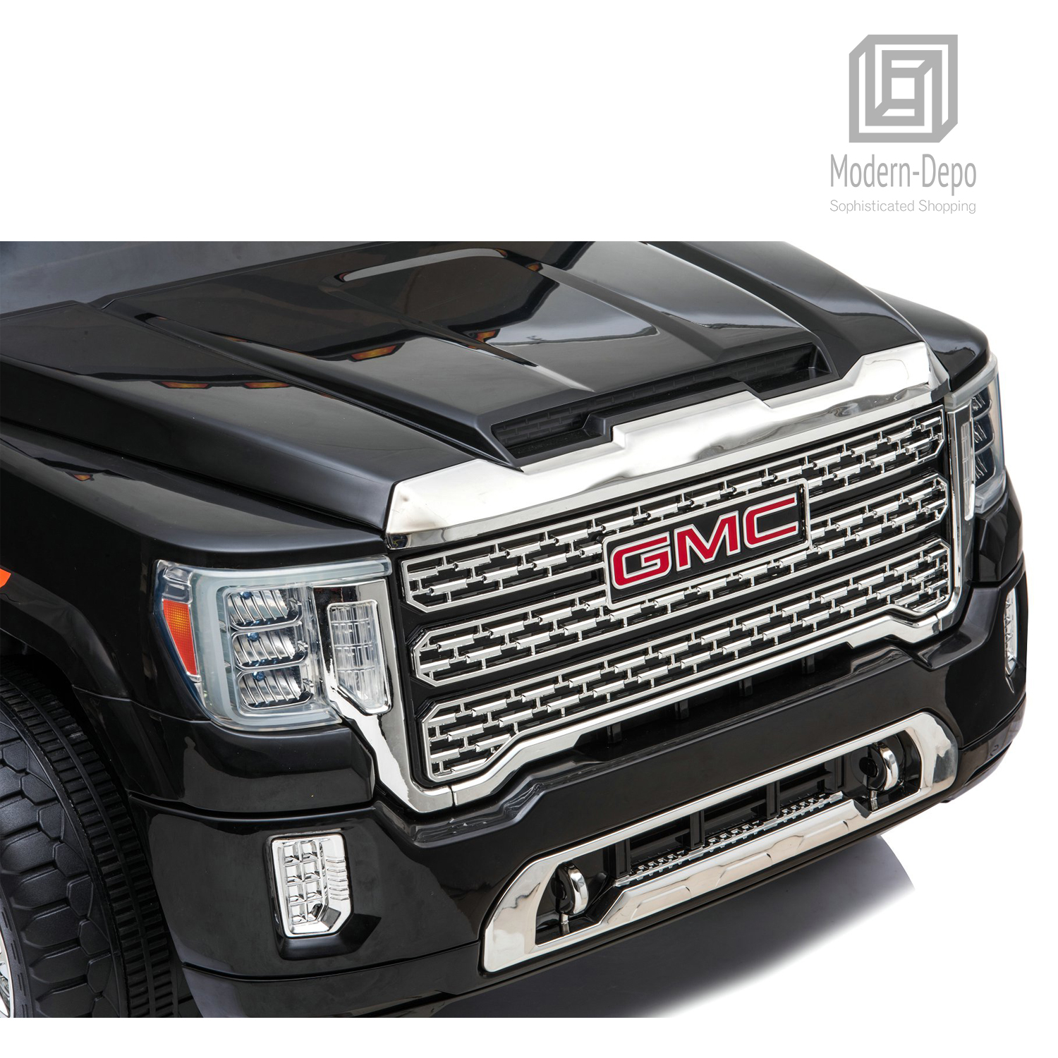 GMC Licensed Ride On Car with Remote Control Music Pickup Truck 12V