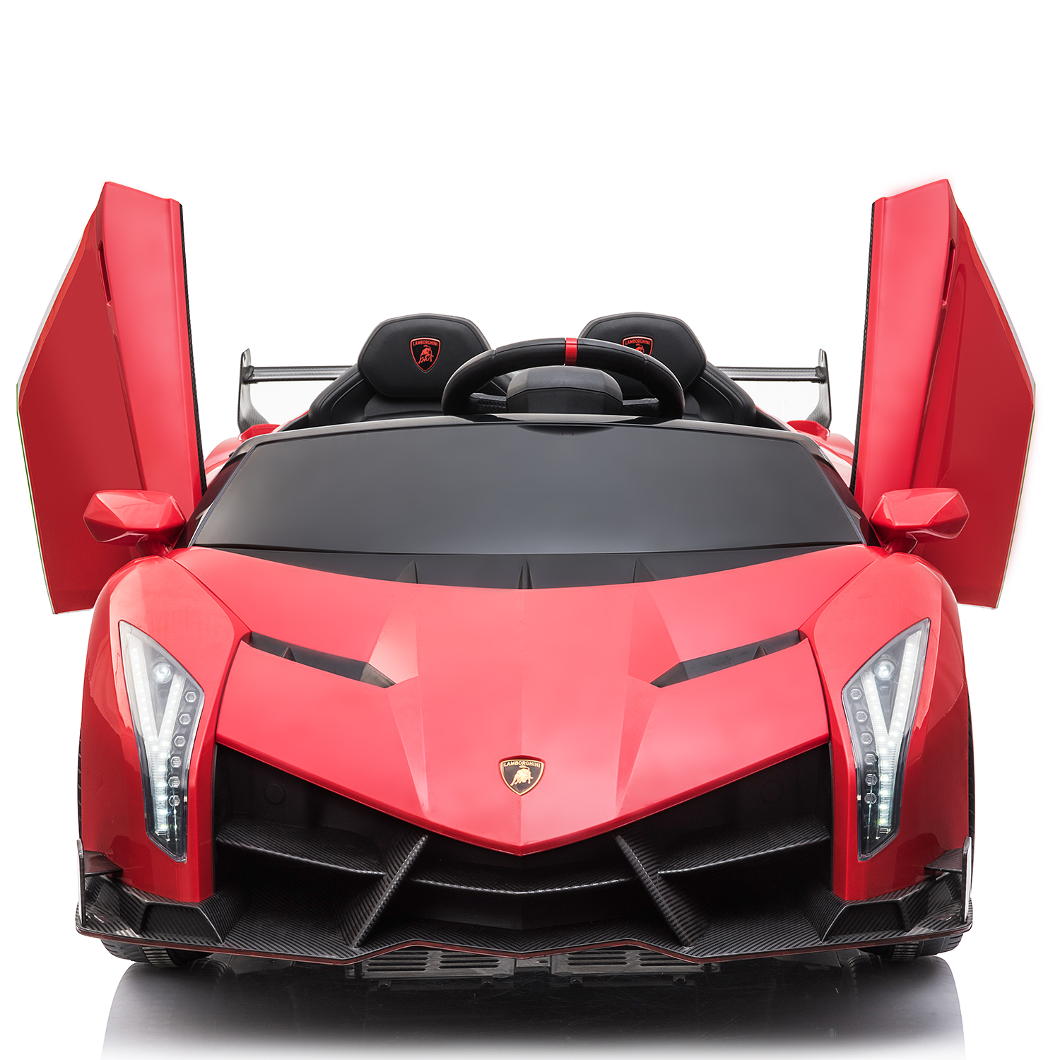 Lamborghini Veneno Ride On Car with Remote Control Music Electric Toy 12V Lights - Picture 21 of 36
