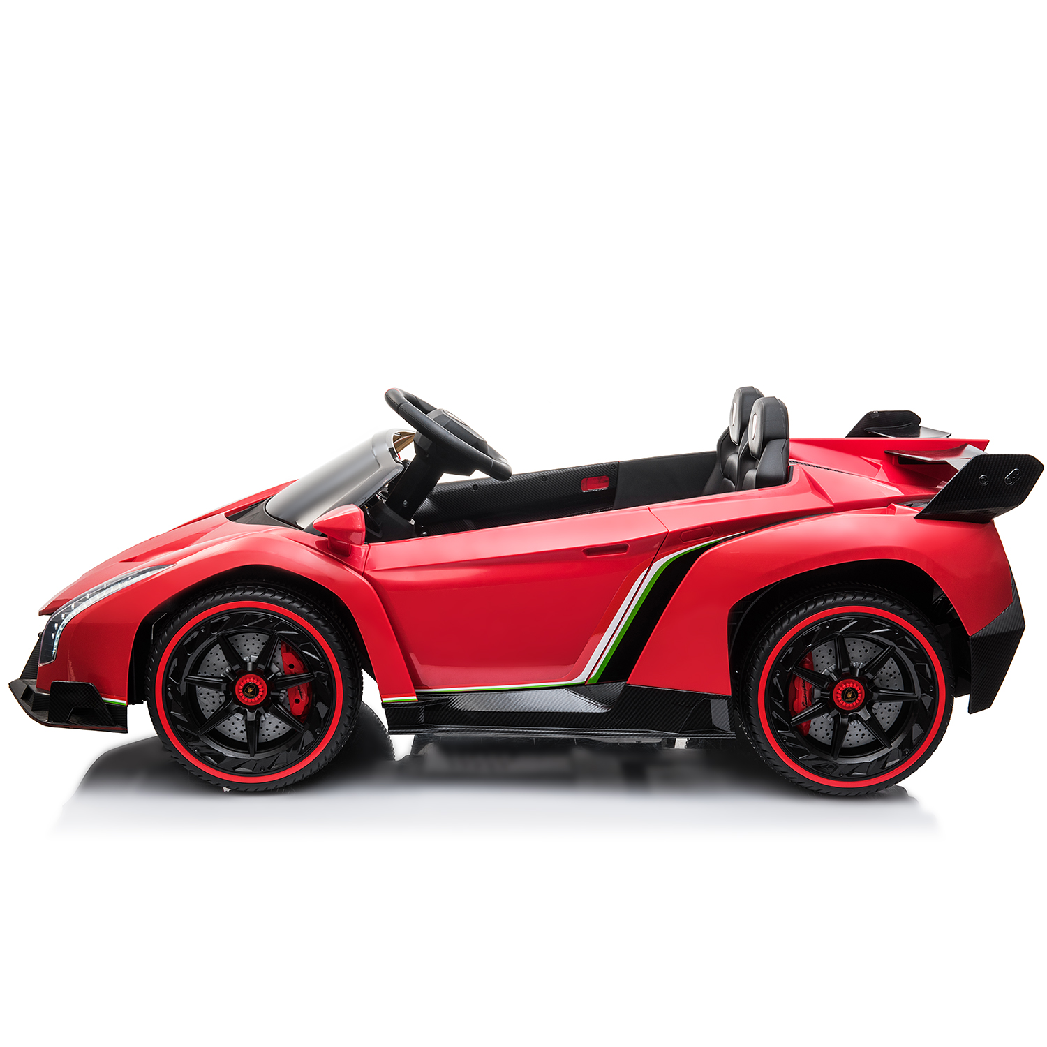 Lamborghini Veneno Ride On Car with Remote Control Music Electric Toy 12V Lights - Picture 23 of 36