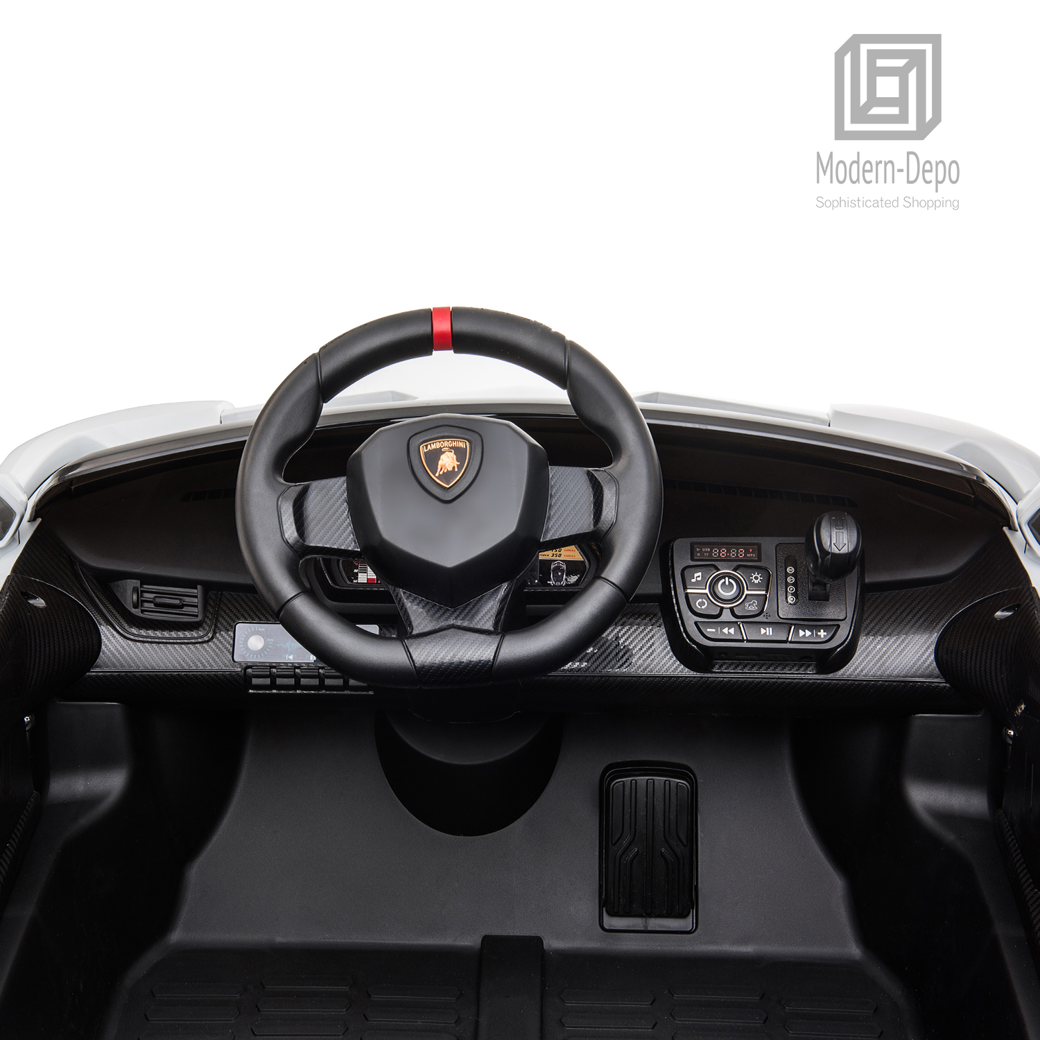 Lamborghini Veneno Ride On Car with Remote Control Music Electric Toy 12V Lights - Picture 30 of 36