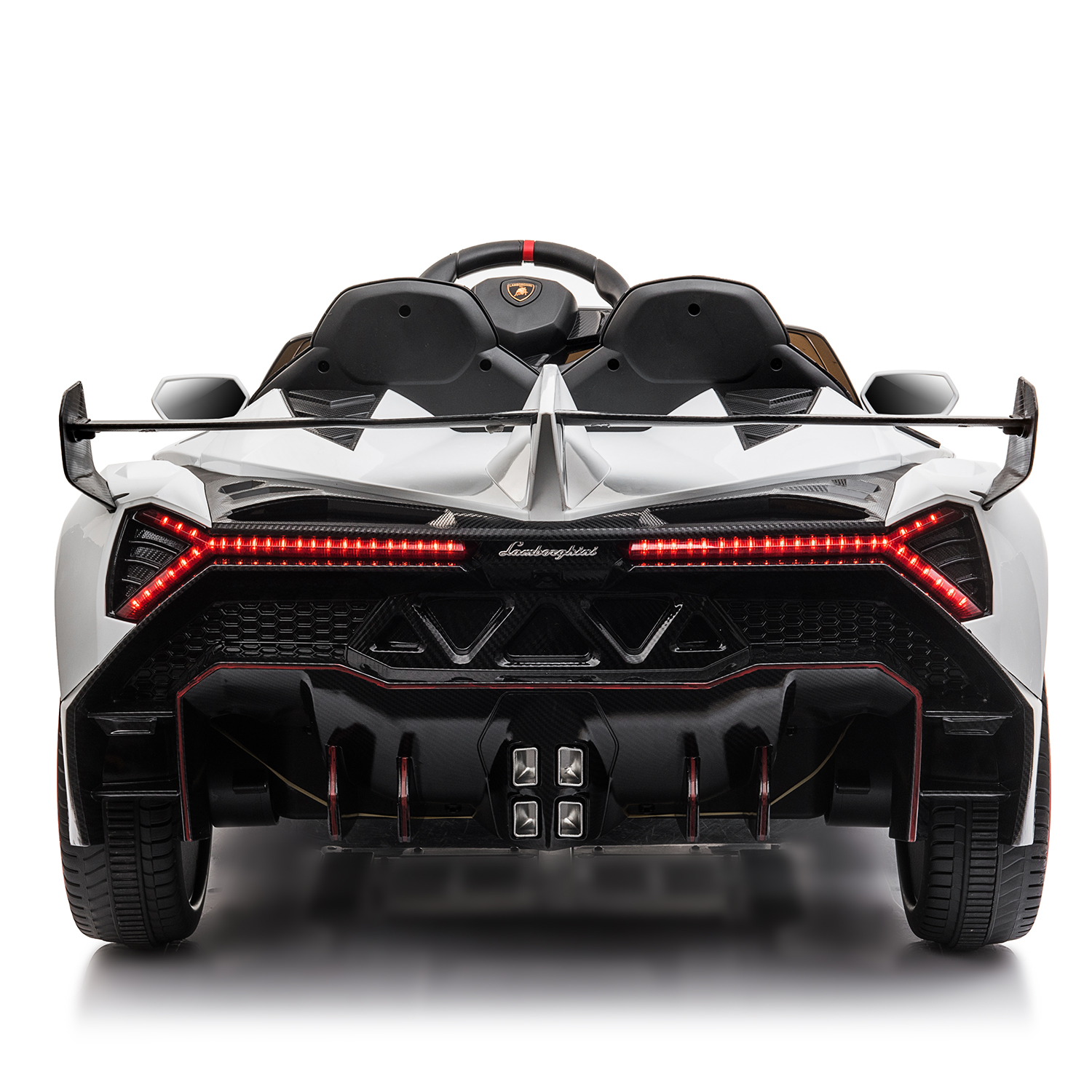 Lamborghini Veneno Ride On Car with Remote Control Music Electric Toy 12V Lights - Picture 36 of 36