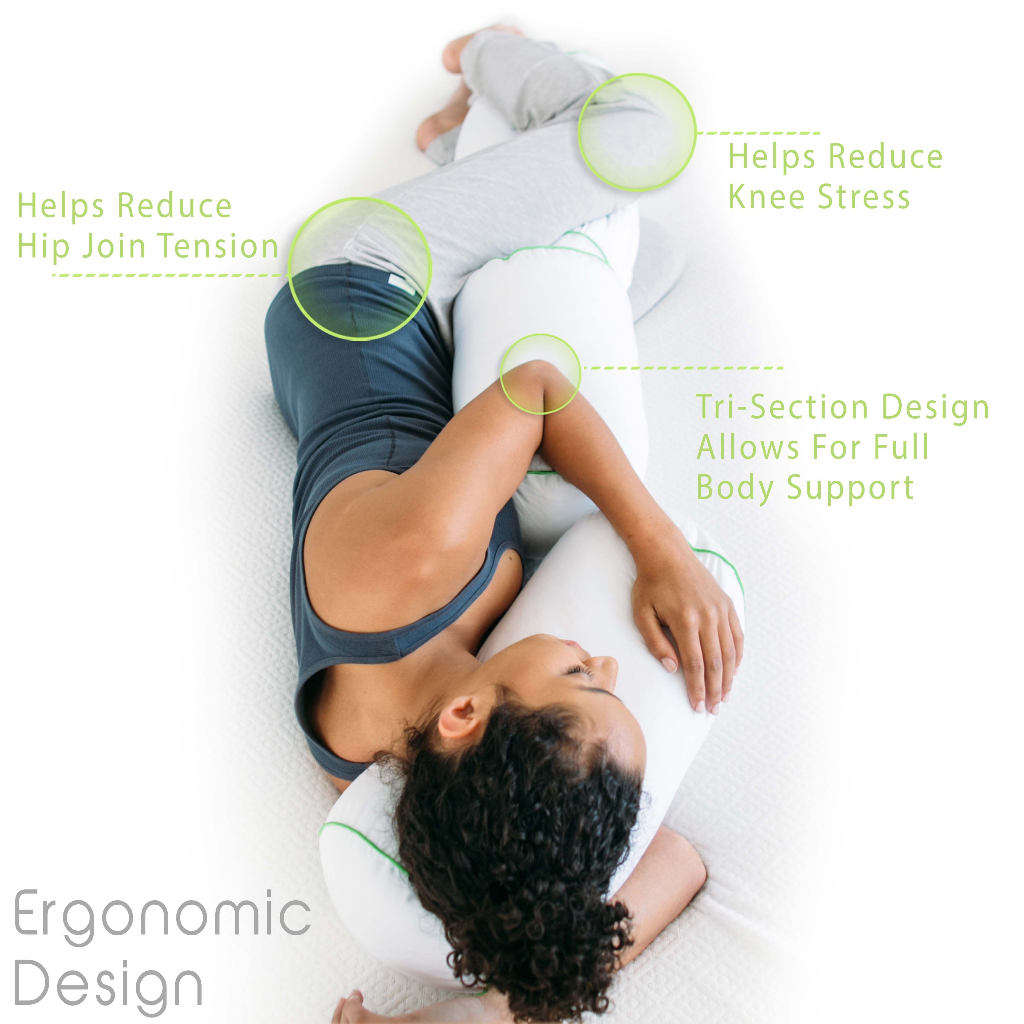 Multi-Position Body Pillow Helps Improve Posture and Sleep ...