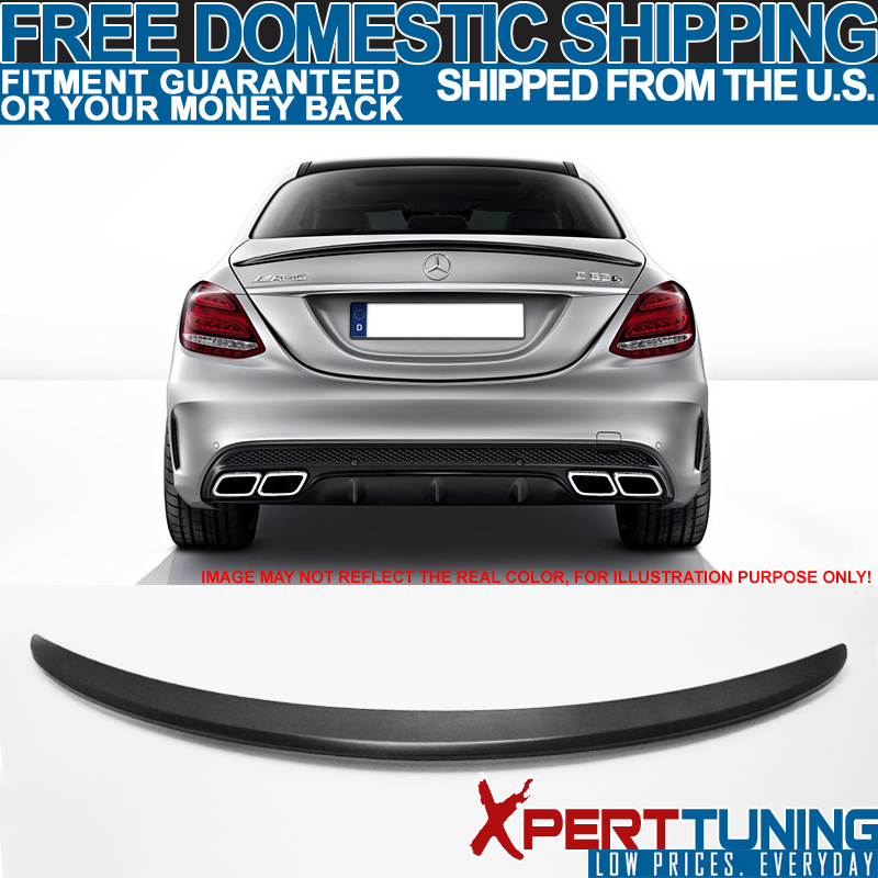 STOCK LA Painted #988 Mercedes BENZ C-Class W205 4DR Sedan A Trunk Spoiler 2018