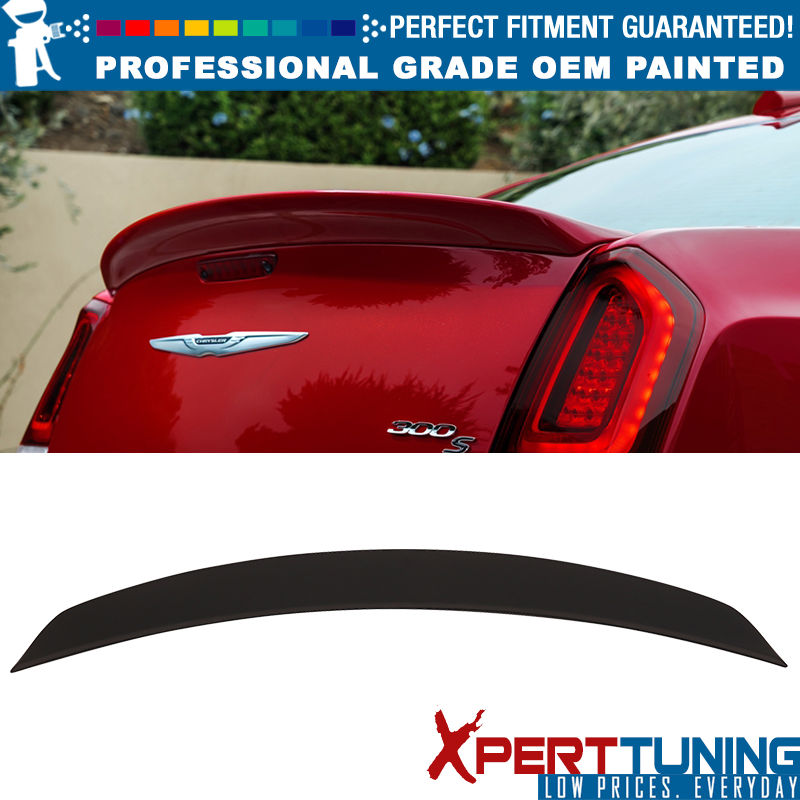 PAINTED CHRYSLER 300 FACTORY LIP REAR WING SPOILER 2008-2010