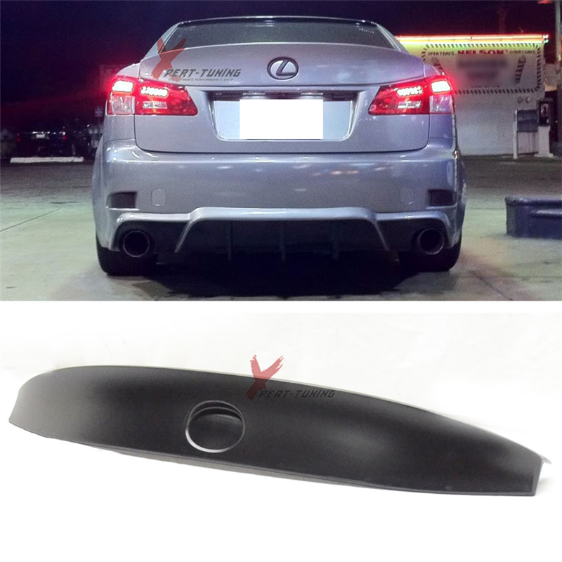 Fit 2006-2013 Lexus IS250 IS350 IK WD W Type Trunk Spoiler Unpainted