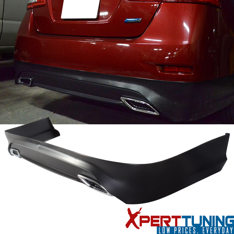 thumbnail image 2 of Xcessmotors OE Style Body Kit For 2013-2017 Nissan Sentra: Front & Rear Bumper Lips + Side Skirts (4pcs, Unpainted Black PP) 2 of 3