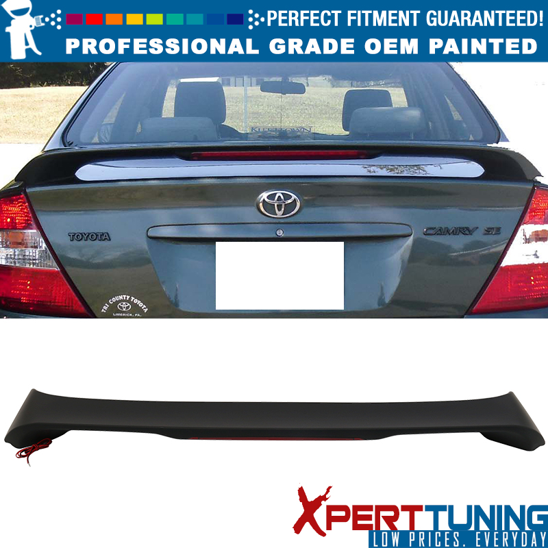 Fits 2002-2006 Camry NEW OE Factory Style Painted Spoiler Wing Super White 2 040