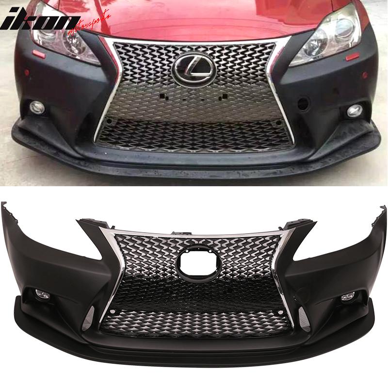 Fits 06 13 Lexus Is250 Is350 F Sport Front Bumper 2is To 3is Conversion Pp Lip Ebay