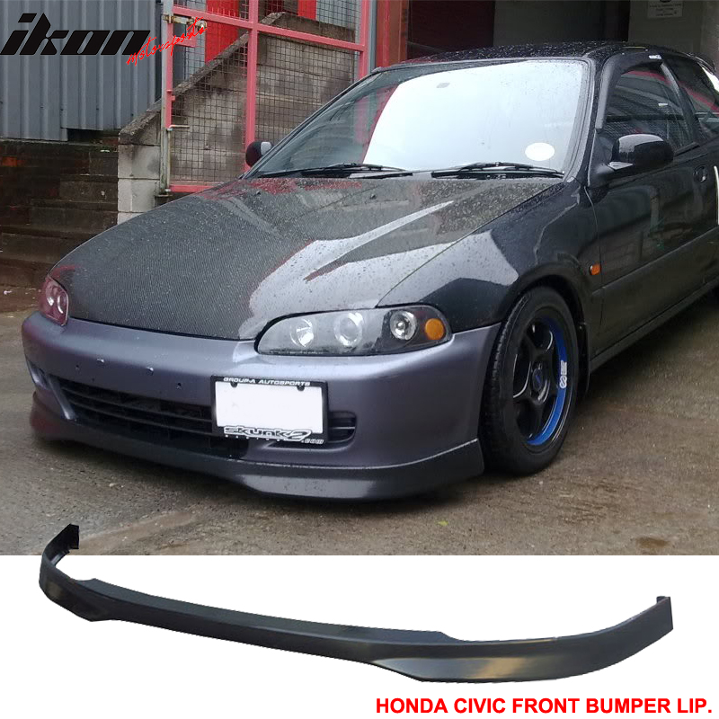 Fits 92-95 Honda Civic EG EJ Coupe TR Style Front Bumper Lip