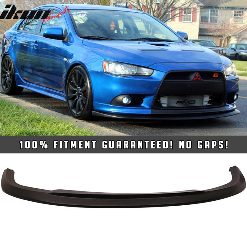 Mitsubishi Lancer Ralliart >> Details About Fits 09 15 Mitsubishi 9g Lancer Ralliart Models Front Lip Splitter Spoiler Pu Mitsubishi Lancer Ralliart >> Details About Fits 09 15 Mitsubishi 9g Lancer Ralliart Models Front Lip Splitter Spoiler Pu