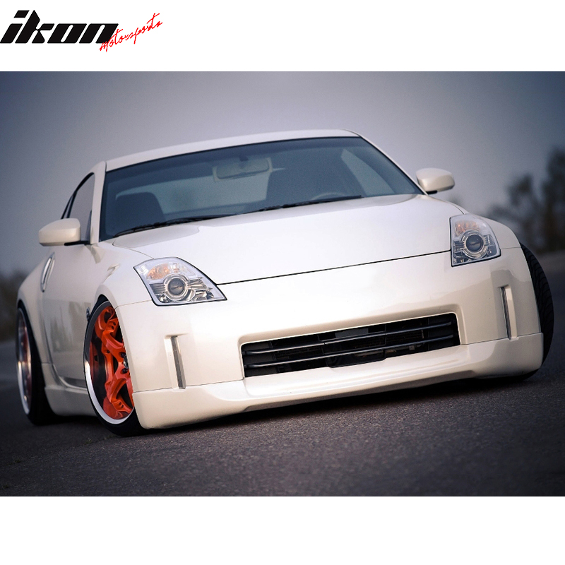 Fits 06-08 Nissan 350Z Front Bumper Lip ING-S Style Fairlady Z Z33