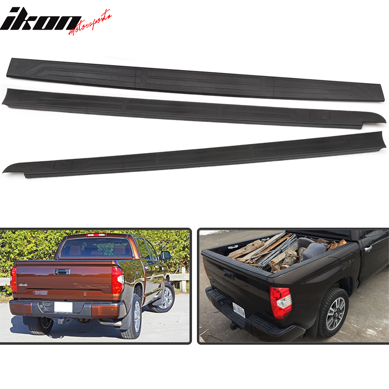 Fit For 14-18 Toyota Tundra 6.5 Ft Bed OE Style Pair Side Trim Panel Black
