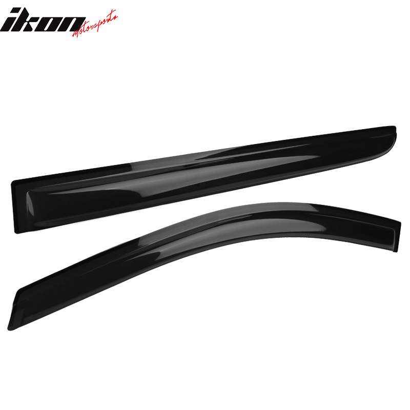 Smoked Tinted Window Visor Sun Shade For 2005-2010 Honda Odyssey - Front Set