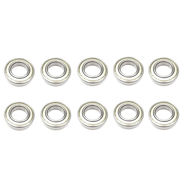 10x 6002 ZZ Single Row Deep Groove Ball Bearings 15x32x9 mm