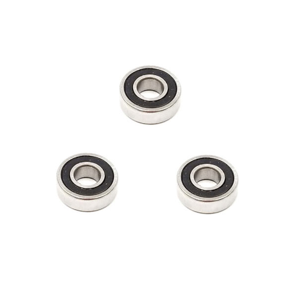 10x19x5 mm 3x 6800 2RS Rubber Sealed Deep Groove Ball Bearings