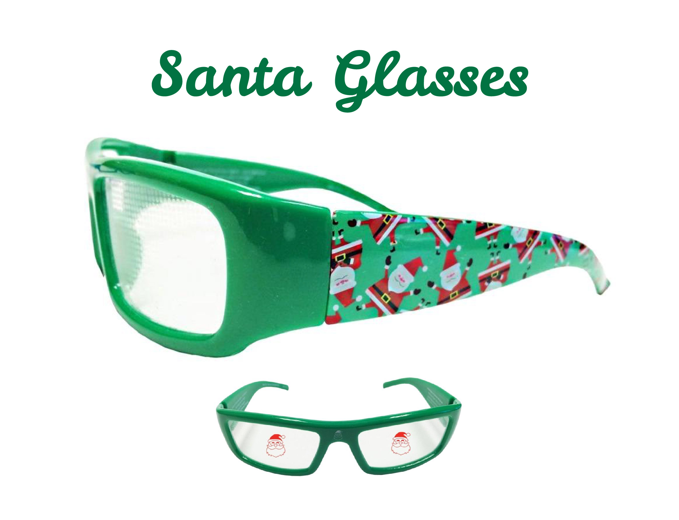 Holiday Specs 3D Plastic Christmas Glasses eBay