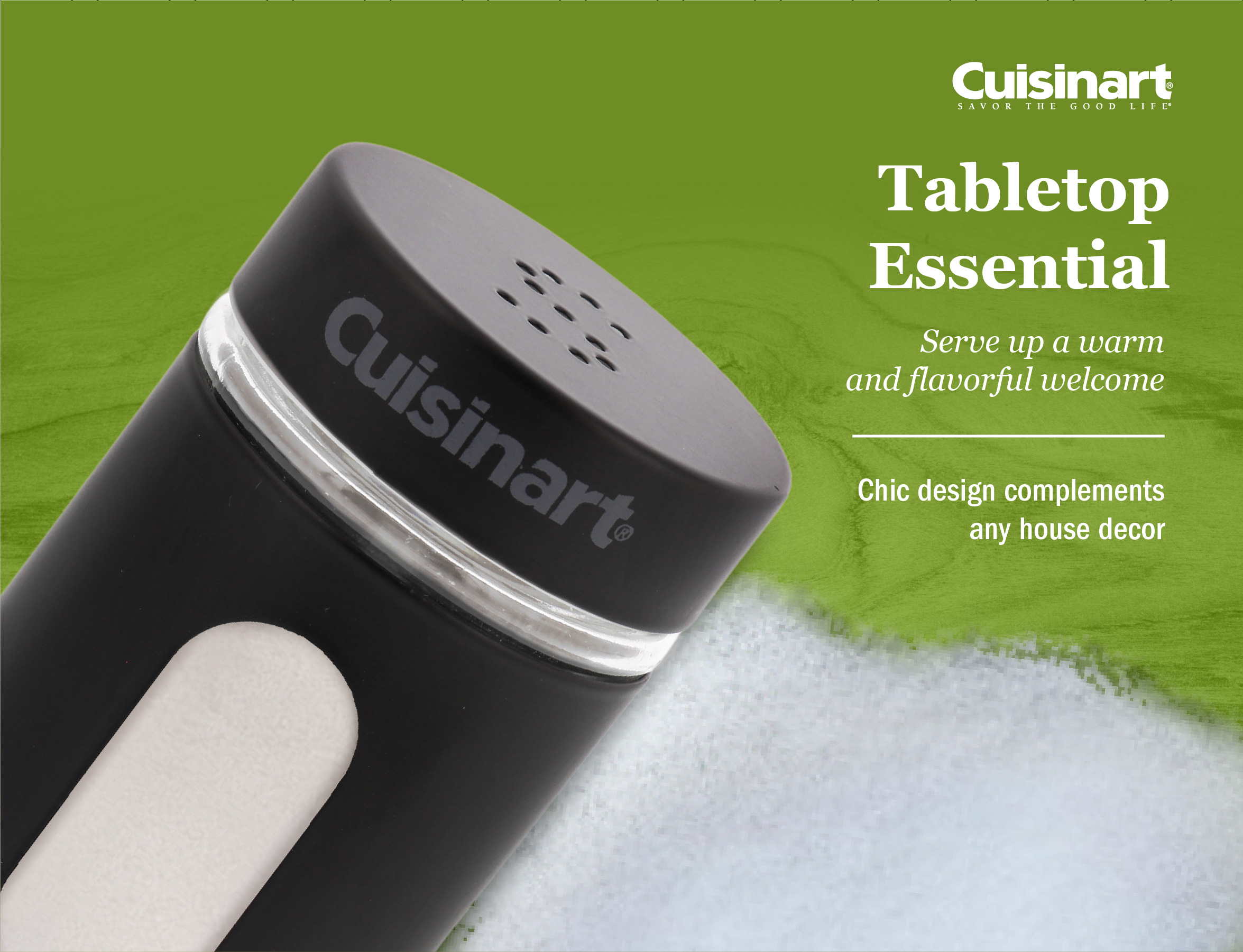 Cuisinart Salt and Pepper Shakers Set, 2.8 ounces Easy to Fill eBay
