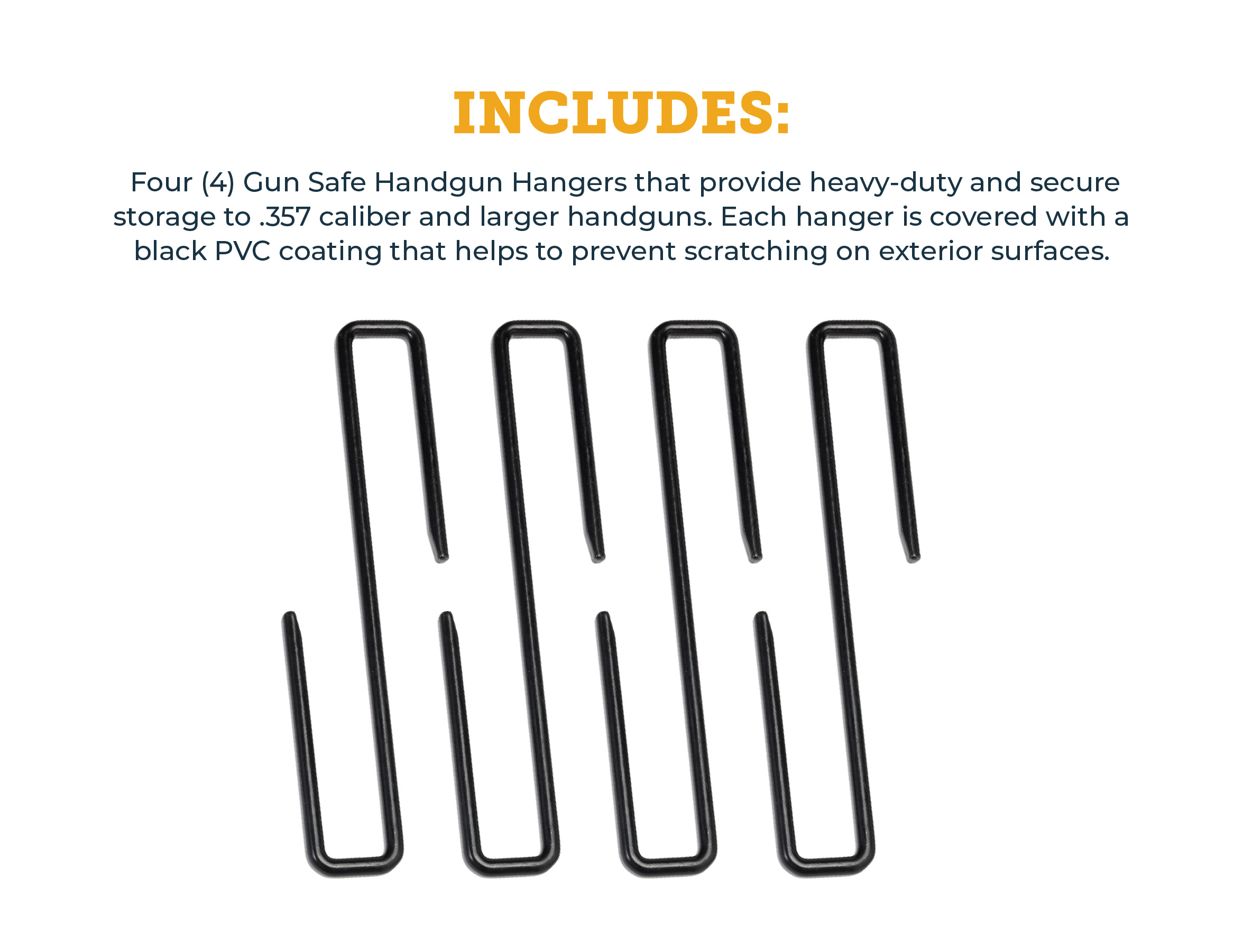 SnapSafe Handgun Hangers .357 4 PK 75873 for sale online eBay