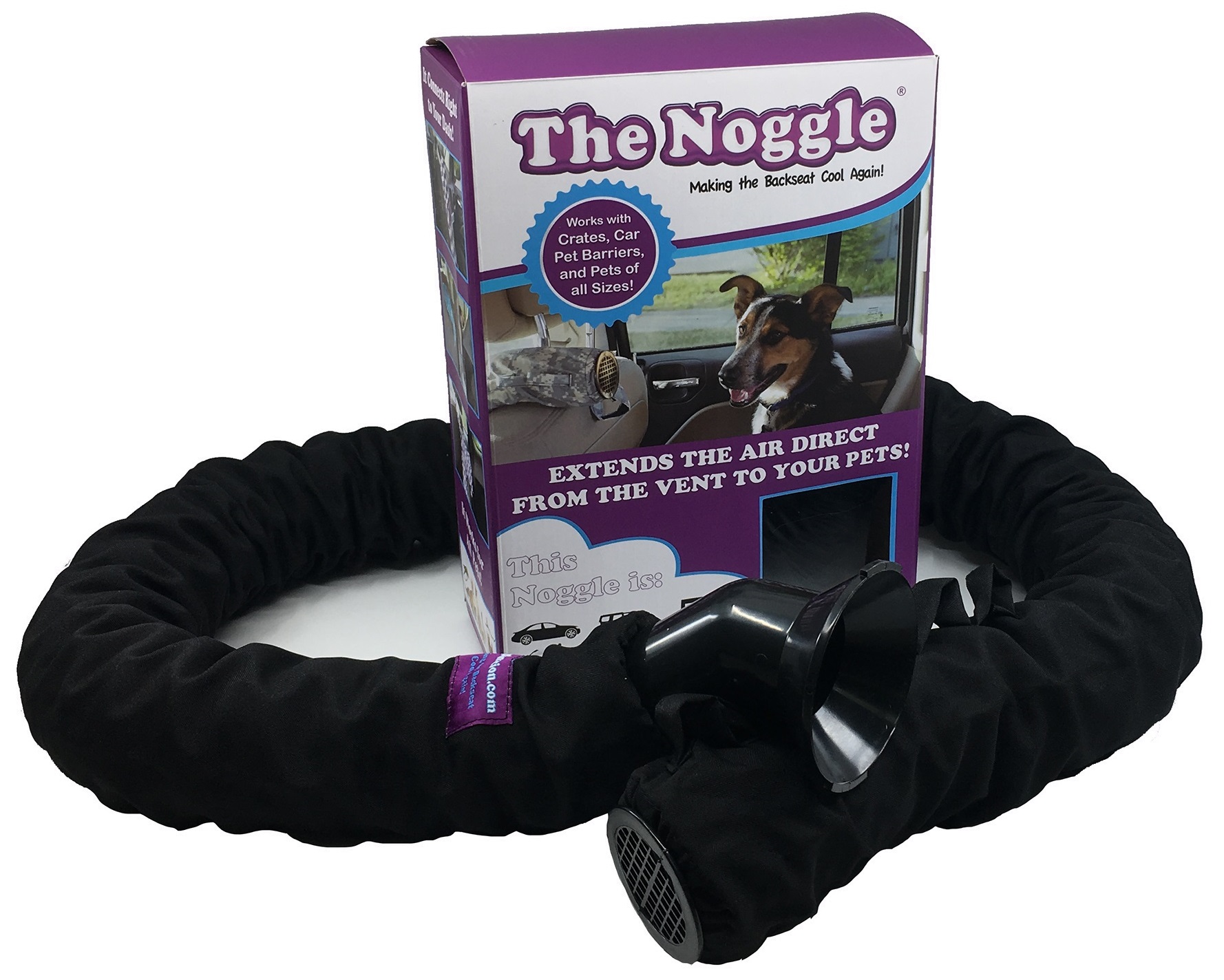 8ft Kaleidoscope Noggle Extend Your Air Conditioning or Heat to Your Kids