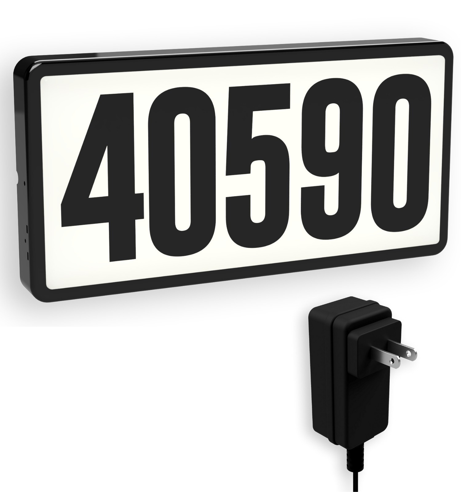 Westek Address Light with PlugIn Transformer Lighted Address Sign