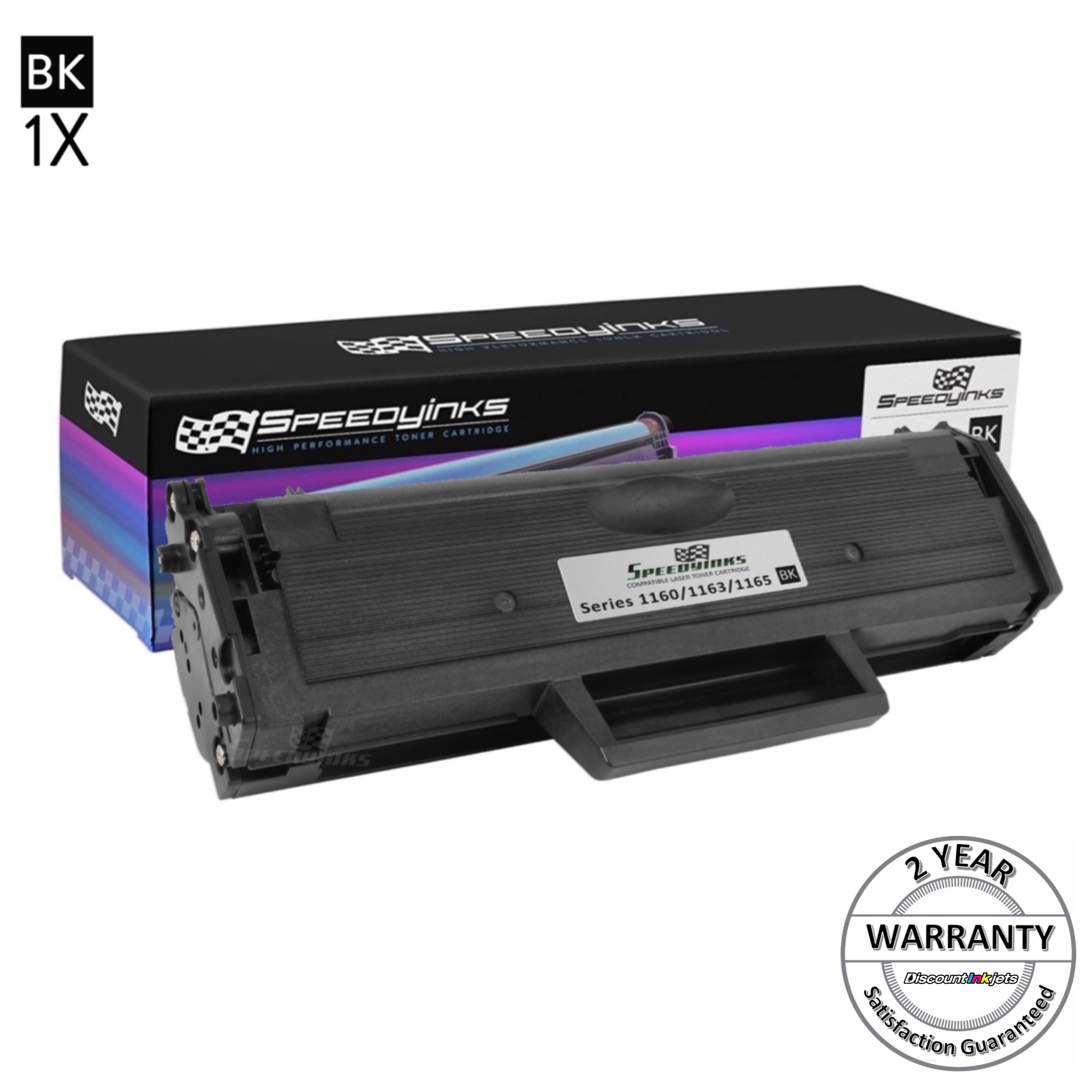 LD Comp Dell 331-7335 HF442 5pk Black Laser B1163w B1165nfw B1160 Series