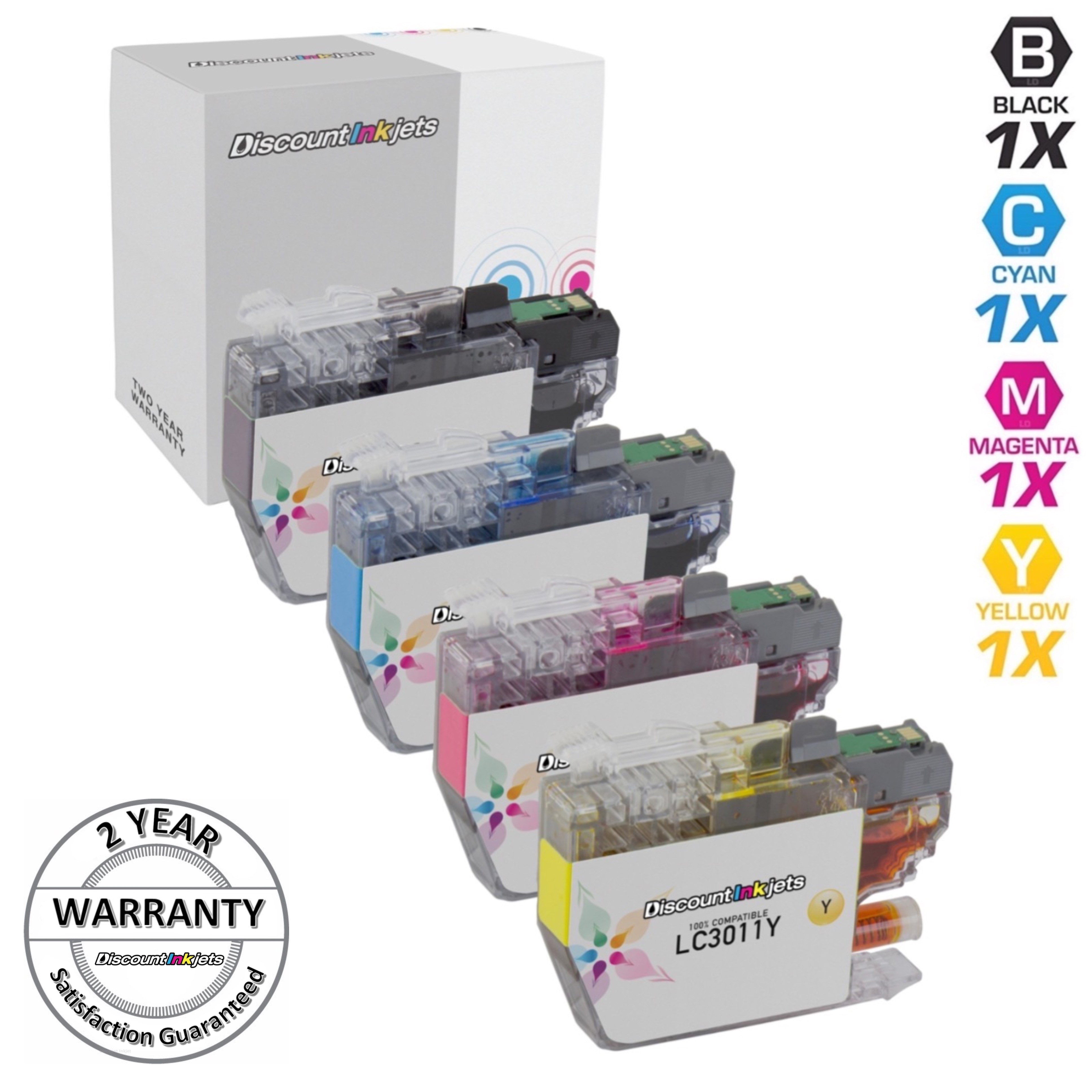 brother black ink lc3011