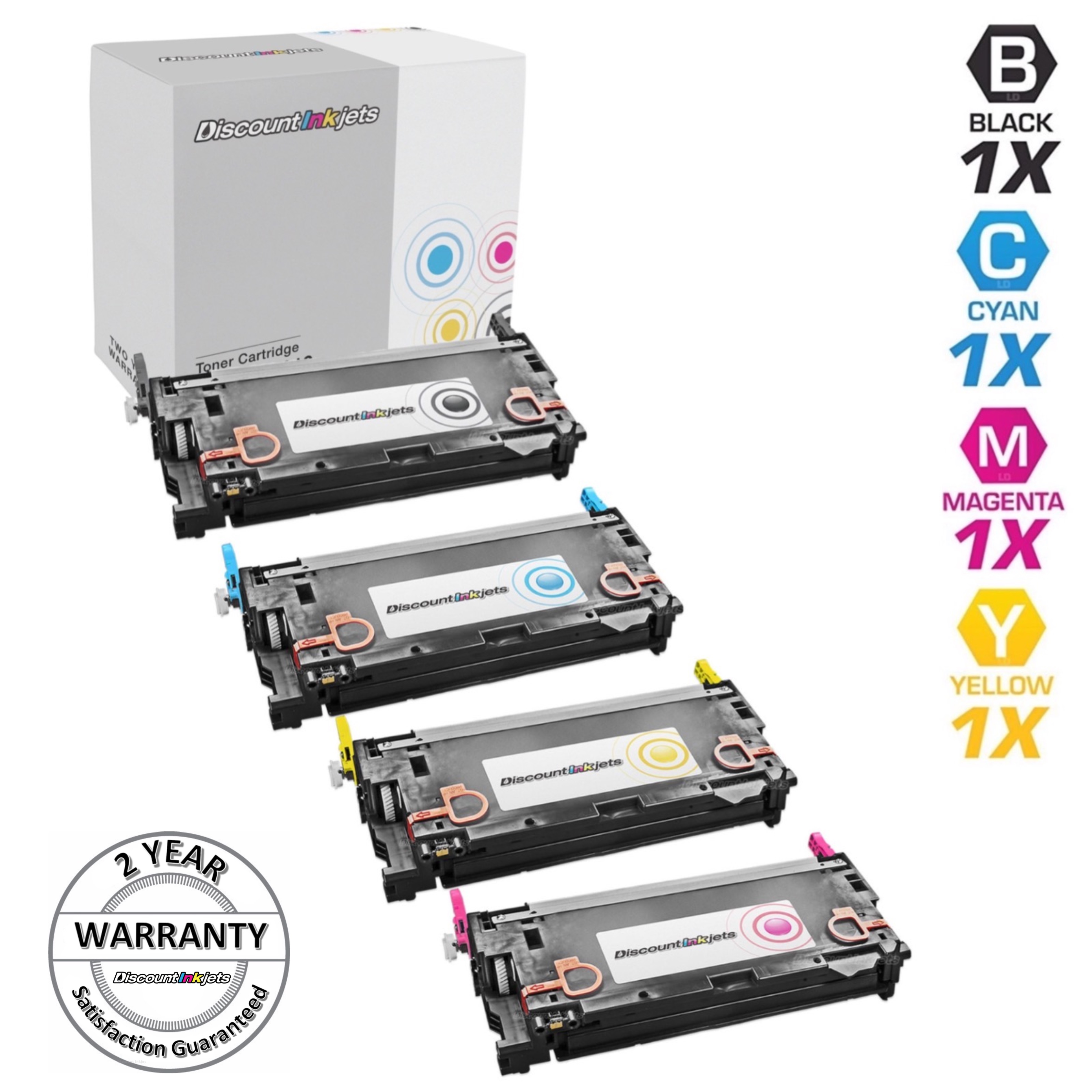 Toner Cartridge HP 3600 3800 CP3505DN CP3505X Remanufactured Q6470A HP 501A