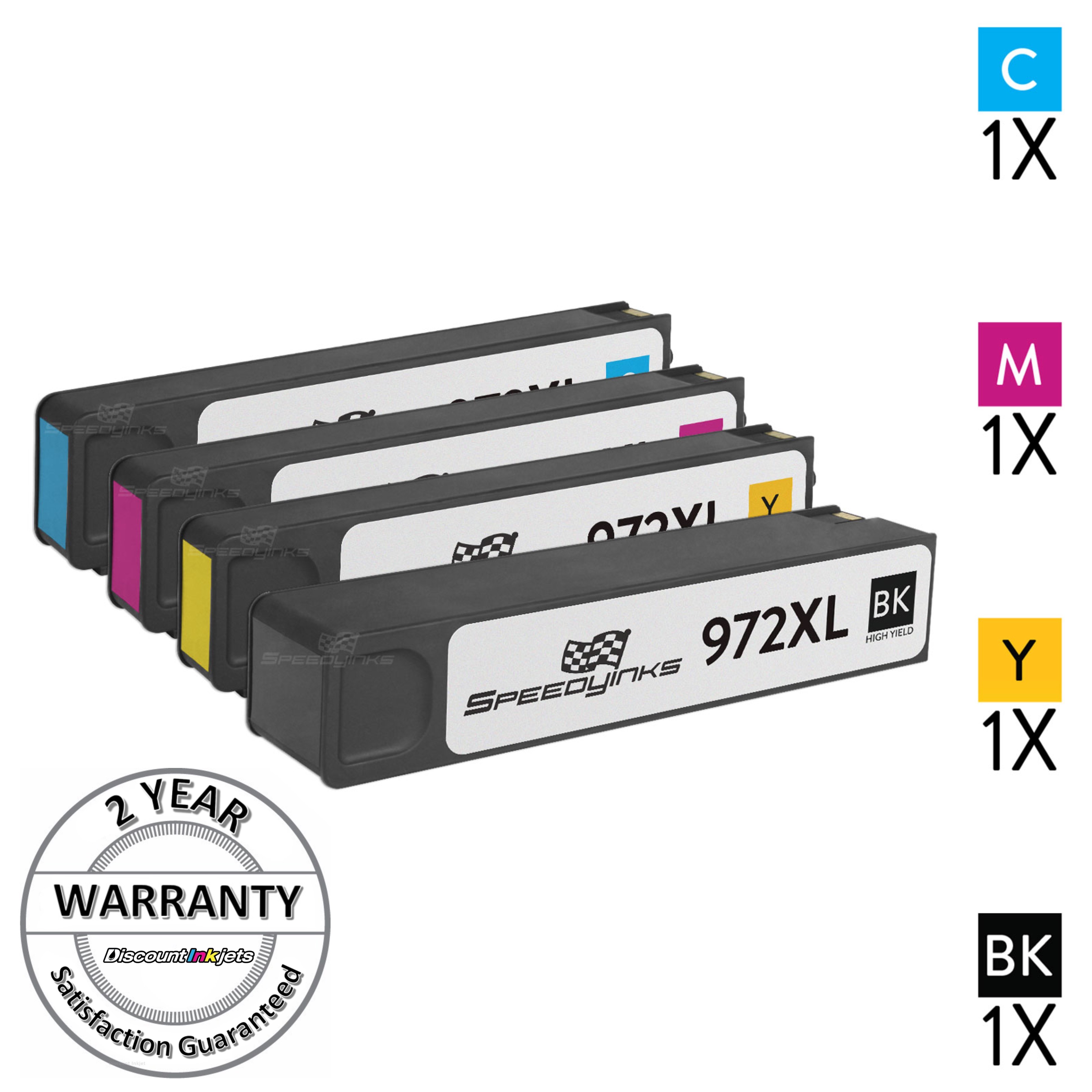 3 Black 972X Remanufactured Ink Cartridge Replacement for HP PageWide Pro 452dn 452dw 552dw 477dn 477dw 577dw MFP P57750DW MFP P55250DW Printer,Sold by TopInk