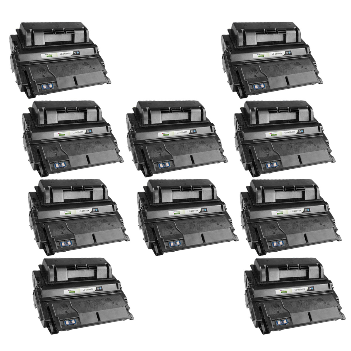 3 PK High Yield Black Q5942X Toner Cartridge For HP 42X Laserjet 4250 4350 n dtn